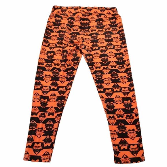 Lularoe TC2 Pants Tall And Curvy2 Halloween Vampir - Picture 2 of 5